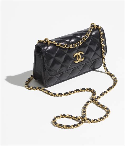 chanel phone case real|Chanel flap phone holder.